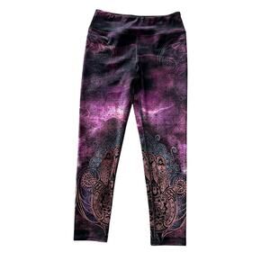 Evolution and Creation purple leggings size Small
